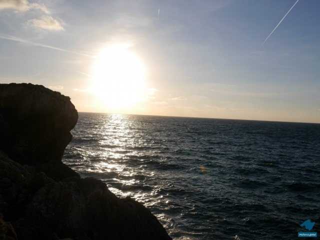 Sonnenuntergang Steilküste Mallorca
