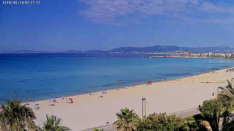 envío Sensible Noble Mallorca live sehen. Was passiert live auf Mallorca. Livecam Mallorca